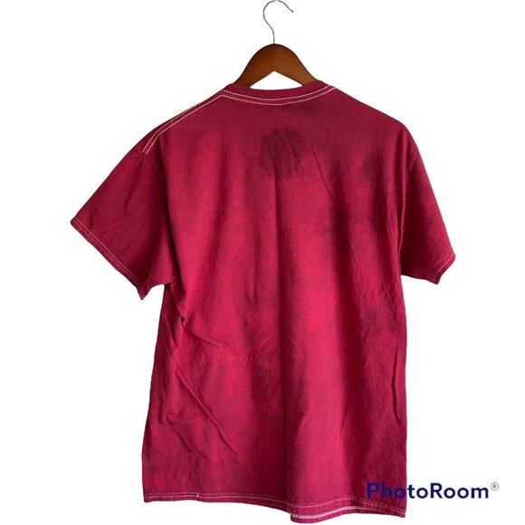 Biggie Notorious B.I.G. Red Tour T-Shirt Men's L Tie Dye Print Music Band - Picture 11 of 11